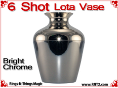 6 Shot Lota Vase | Copper | Bright Chrome