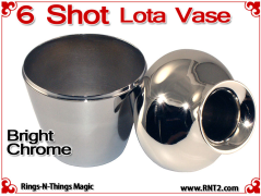 6 Shot Lota Vase | Copper | Bright Chrome 3