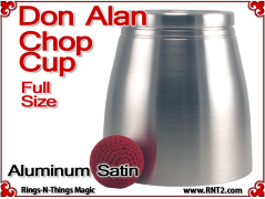 Don Alan Full Size Chop Cup | Aluminum | Satin