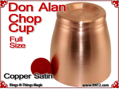 Don Alan Full Size Chop Cup | Copper | Satin Finish 2