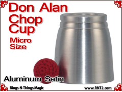 Don Alan Petite Chop Cup | Aluminum | Satin Finish