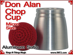 Don Alan Petite Chop Cup | Aluminum | Satin Finish 2