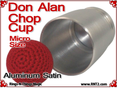 Don Alan Petite Chop Cup | Aluminum | Satin Finish 3