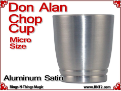 Don Alan Petite Chop Cup | Aluminum | Satin Finish 4