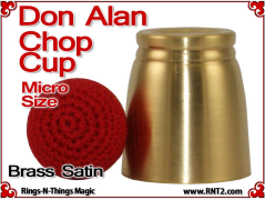 Don Alan Petite Chop Cup | Brass | Satin Finish 2