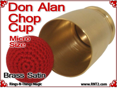 Don Alan Petite Chop Cup | Brass | Satin Finish 3