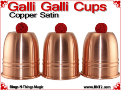 Galli Galli Cups | Copper | Satin Finish 1