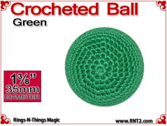 Green Crochet Ball | 1 3/8 Inch