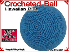 Hawaiian Blue Crochet Ball | 2 3/8 Inch (60mm)