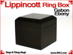 Lippincott Ring Box | Gabon Ebony 1