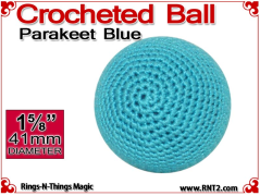 Parakeet Blue Crochet Ball | 1 5/8 Inch (41mm)