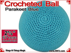 Parakeet Blue Crochet Ball | 2 5/8 Inch (67mm)