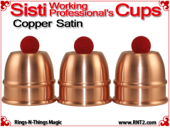 Sisti Working Professional's Cups | Copper | Satin Finish 1