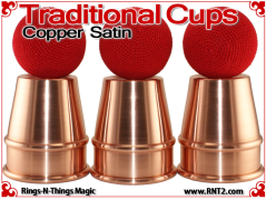 Traditional Tapered Cups | Copper | Satin Finish 4