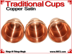 Traditional Tapered Cups | Copper | Satin Finish 5