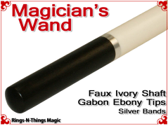 Magicians Wand | Ivory & Ebony