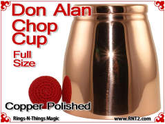 Don Alan Full Size Chop Cup | Copper | Polished Finish