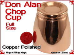 Don Alan Full Size Chop Cup | Copper | Polished Finish
