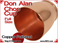 Don Alan Full Size Chop Cup | Copper | Polished Finish