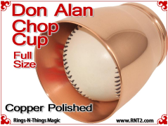 Don Alan Full Size Chop Cup | Copper | Polished Finish