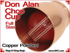 Don Alan Full Size Chop Cup | Copper | Polished Finish