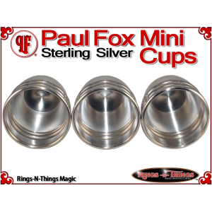 Paul Fox Mini Cups Sterling Silver 4