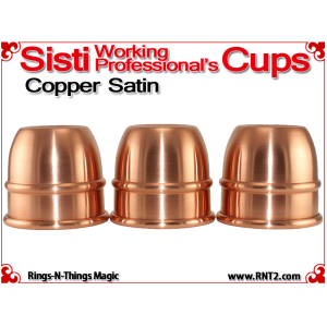 Sisti Working Professional's Cups | Copper | Satin Finish 2
