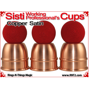 Sisti Working Professional's Cups | Copper | Satin Finish 4