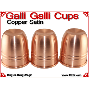 Galli Galli Cups | Copper | Satin Finish 3