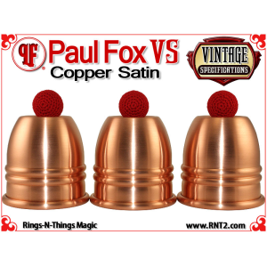 Paul Fox VS Cups | Copper | Satin Finish