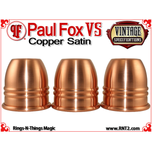 Paul Fox VS Cups | Copper | Satin Finish 2