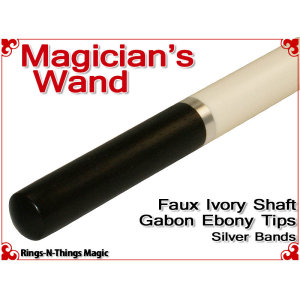 Magicians Wand | Ivory & Ebony