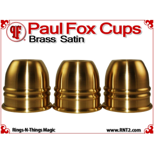 Paul Fox Cups | Brass | Satin Finish 2
