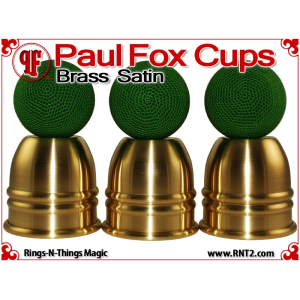 Paul Fox Cups | Brass | Satin Finish 6