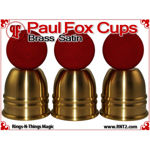 Paul Fox Cups | Brass | Satin Finish 3