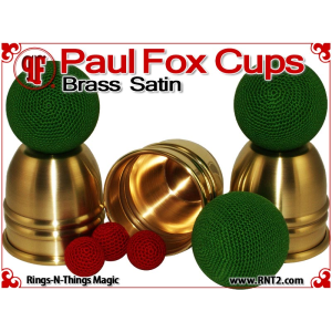 Paul Fox Cups | Brass | Satin Finish 7