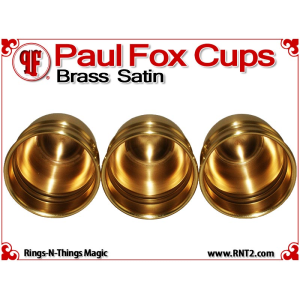 Paul Fox Cups | Brass | Satin Finish 5