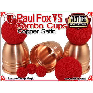 Paul Fox VS Combo Cups | Copper | Satin Finish 4