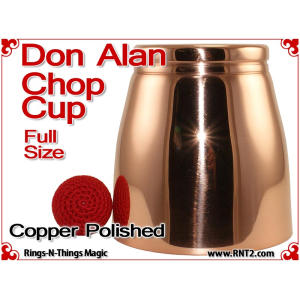 Don Alan Full Size Chop Cup | Copper | Polished Finish