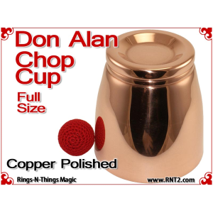 Don Alan Full Size Chop Cup | Copper | Polished Finish