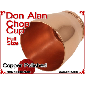 Don Alan Full Size Chop Cup | Copper | Polished Finish
