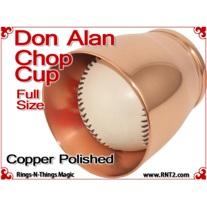 Don Alan Full Size Chop Cup | Copper | Polished Finish