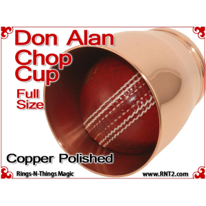 Don Alan Full Size Chop Cup | Copper | Polished Finish