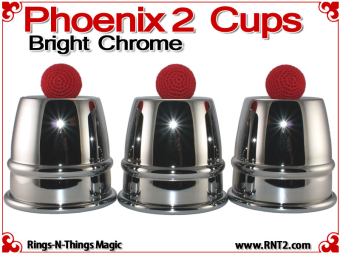 Phoenix 2 Cups | Copper | Bright Chrome 1