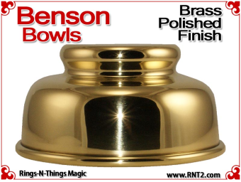 Benson Bowl | Brass | Polished Finish
