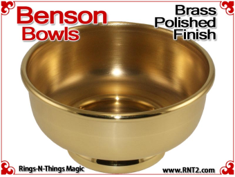 Benson Bowl | Brass | Polished Finish