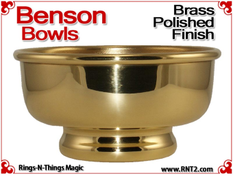 Benson Bowl | Brass | Polished Finish