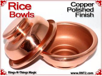 Magic Rice Bowls | Copper | Polished Finish