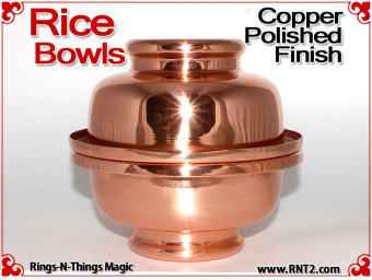 Magic Rice Bowls | Copper | Polished Finish