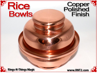 Magic Rice Bowls | Copper | Polished Finish